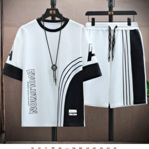 Combo Half T-Shirt And 3 Quarter Pants For Man