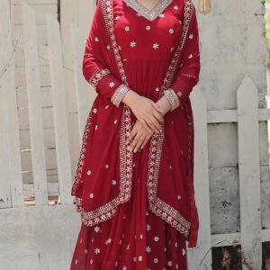 Three Piece Party Gown