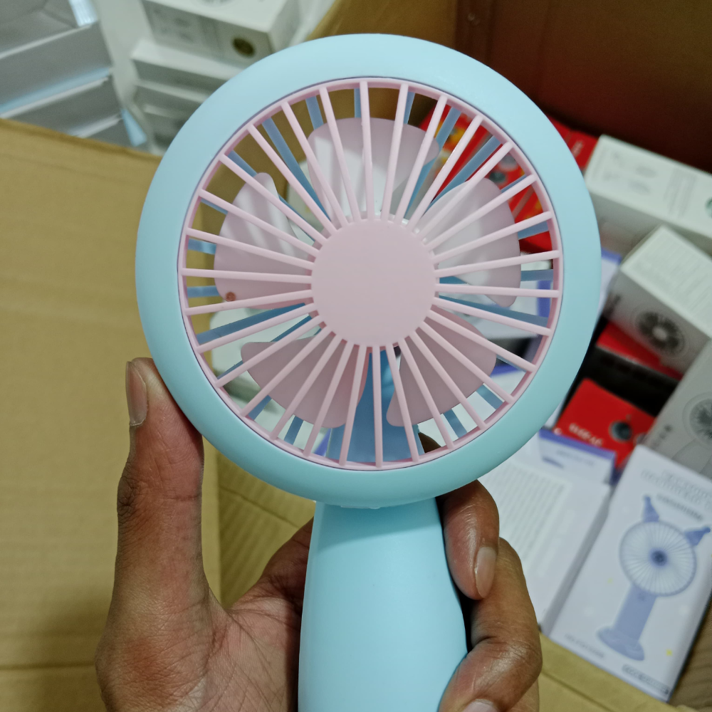 fan with mini light